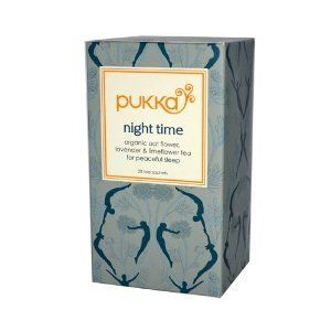 Pukka Herbal Teas Night Time Organic Oat Flower Lavender and Limeflower Tea - 20 Bags