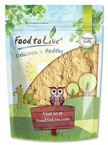 Food to Live Yellow Maca Powder, 4 Pounds - Raw Ground Maca Root, Vegan, Kosher, Keto, Non-Gelatinized, Bulk, Rich in Vitamin C