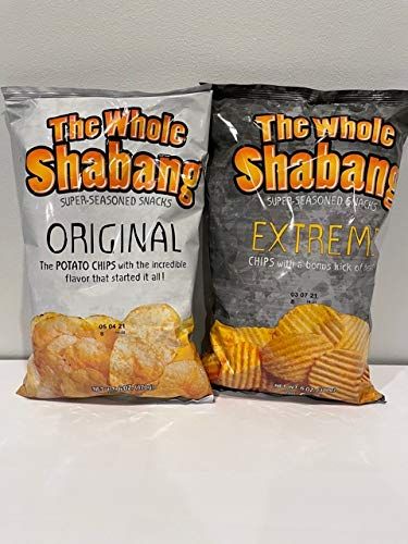 The Whole Shabang Potato Chips Variety Pack - (1) 6 oz Original (1) 6 oz Extreme