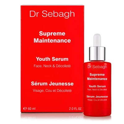 Dr Sebagh Supreme Maintenance Youth Serum - (2 fl. oz.) Award Winning Anti Aging Serum with Resveratrol Hydrating Enhanced with Collagen Antioxidants Rejuvenates Dark Spots on Face Neck