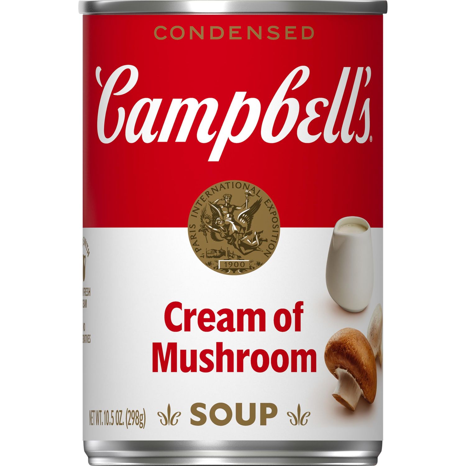 Campbell&#39;s Condensed Cream of Mushroom Soup, 10.5 oz Can