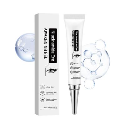 LITALARM Niacinamide Eye Cream Anti Aging, Under Eye Cream for Puffiness and Bags Under Eyes, Eye Gel 0.71 Fl Oz