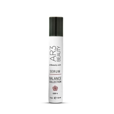 24kt Shine Serum 15ml - Radiance-Boosting Gold-Infused Face Serum for Glowing, Hydrated Skin. Ar3 Beauty Balance Collection Serum.