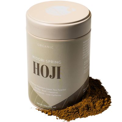 Midori Spring Organic Hojicha - Smooth Roasted Green Tea Powder, Antioxidants, Low Caffeinie, USDA, Vegan, NON GMO Japanese Masters Roast