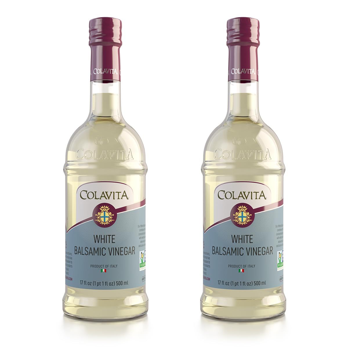 Colavita White Balsamic Vinegar, 2 Count(Pack of 1)