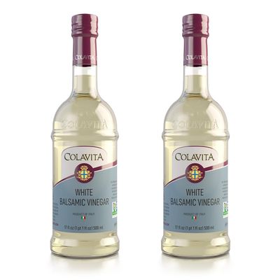 Colavita White Balsamic Vinegar, 2 Count(Pack of 1)