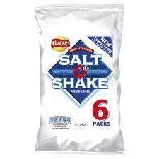 Walkers Salt Shake Crisps 6 X 30G