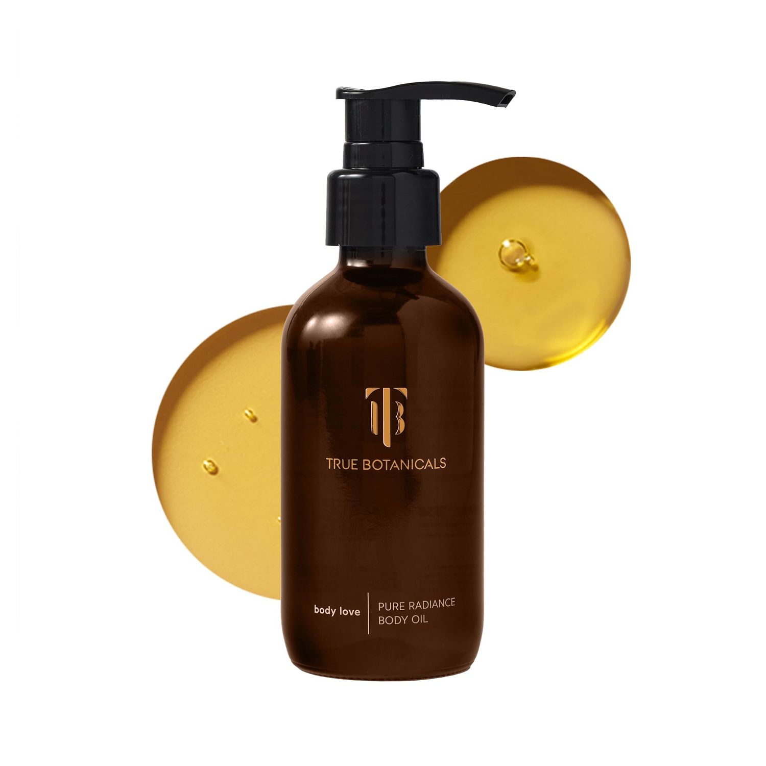 True Botanicals Pure Radiance Body Oil Anti-Aging Body Oil for All Skin Types Moisturize Restore Skin Health Dermatologist Tested, All Natural, Vegan, Clinically Proven 3.9 fl oz 114 ml
