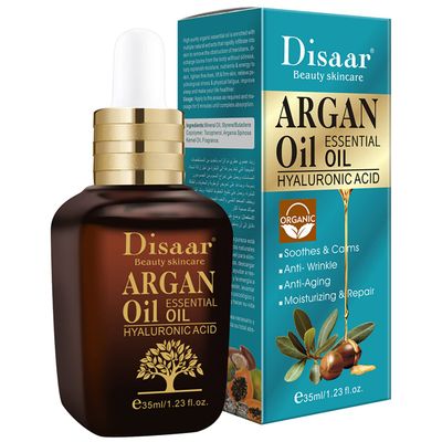 DISAAR Beauty Argan Oil Essential Oil Hyaluronic Acid Soothes Calms Anti-Wrinkle Anti-Aging Moisturizing Repair Skin Care 35ml1.23fl.oz