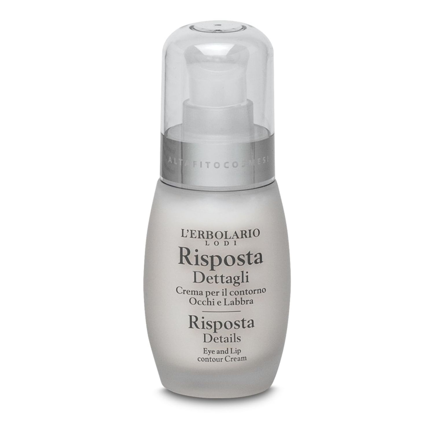 LErbolario Risposta Details Eye and Lip Contour Cream, 1 oz - Firming Eye Cream - With Shea Butter - Moisturizing and Nourishing - Cruelty-Free