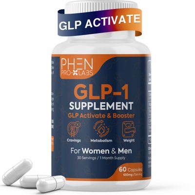GLP-1 Supplement for Women, GLP Activate and Support GPL1 Production Naturally, Overall Health Support, Take Before Meal- 60 Capsules (30 Rich Servings)