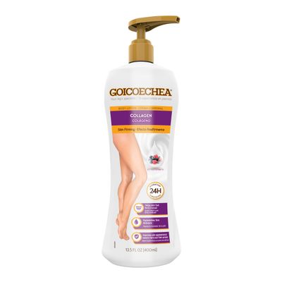 Goicoechea Skin Firming Body Lotion, Collagen Elastin Cream for Women, Skin appearance even in varicose veins areas, Skin Tightening ,Firming Body Lotion with Red Fruit Extracts, 24H Hydration 13.5 oz