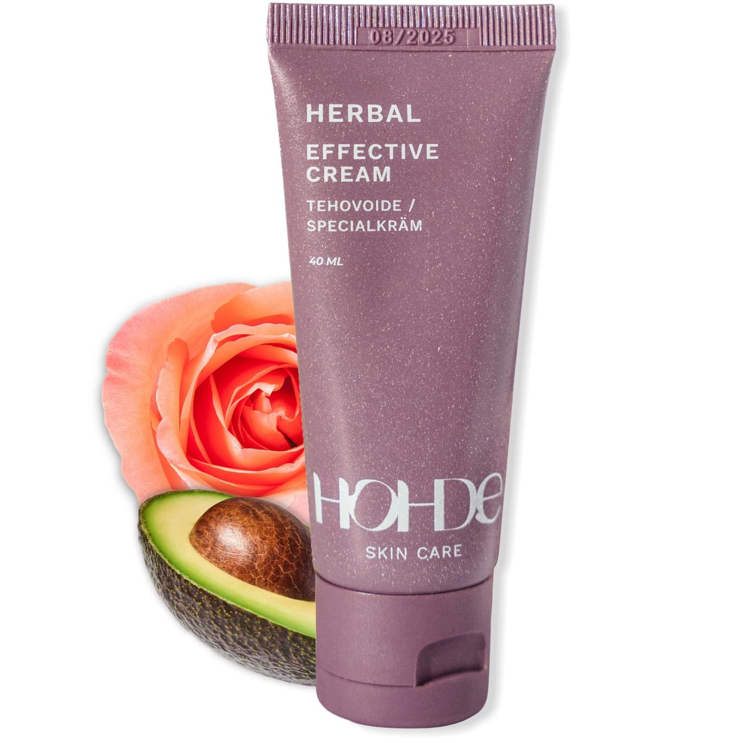 HOHDE Herbal Effective Face Cream - Lifting Moisturizing Anti-Aging Formula with Rose Shea Butter, Boosts Skin Renewal Firmness, Nourishing for All Skin Types, 50ml