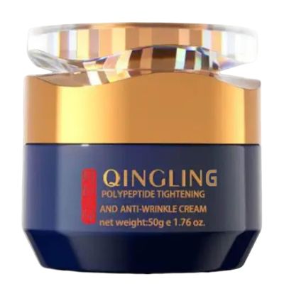 GROHESE Qingling Face Cream, Quinglin Crema Para Arrugas, Qingling Wrinkle Removal Cream, Polypeptide Tightening and Anti-Wrinkle Cream, Facial Neck Eye Cream Anti-Aging for Men Women (1)