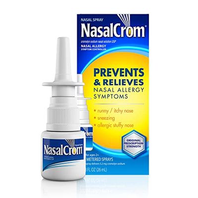 NasalCrom Nasal Spray Allergy Symptom Controller 200 Sprays .88 FL OZ