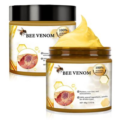 2PCS Bee Venom Cream, Bee Venom Skin Treatment Cream for Women for All Skin