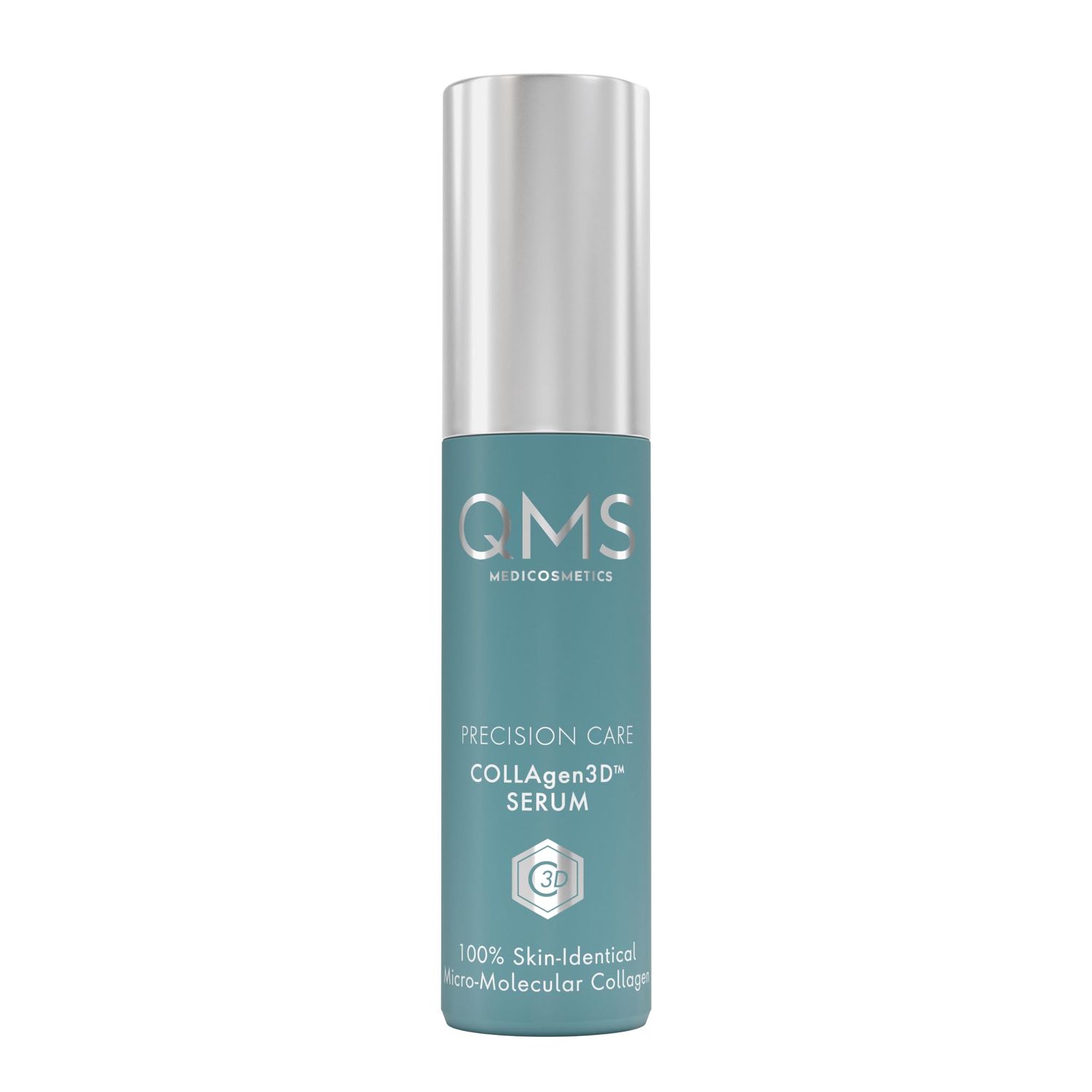 QMS Medicosmetics PRECISION CARE COLLAgen3D Serum - Revolutionary Anti-Aging Facial Skincare Visibly Measurably Reduces Wrinkles Counteracts Signs of Aging - 1.01 oz