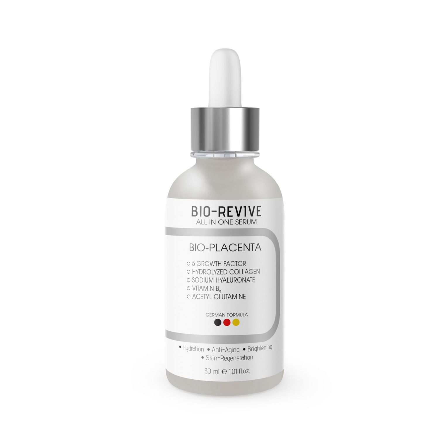 All in One Serum, Facial Serum, Bio Revive, Professional Anti-Aging, Skin Perfecting Regeneration, Brightening, Hydrating, Firming, Smoothing, Created by Dermatologists for All Skin Types, 1 OZ