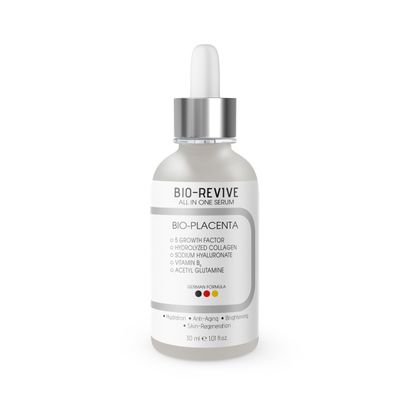 All in One Serum, Facial Serum, Bio Revive, Professional Anti-Aging, Skin Perfecting Regeneration, Brightening, Hydrating, Firming, Smoothing, Created by Dermatologists for All Skin Types, 1 OZ