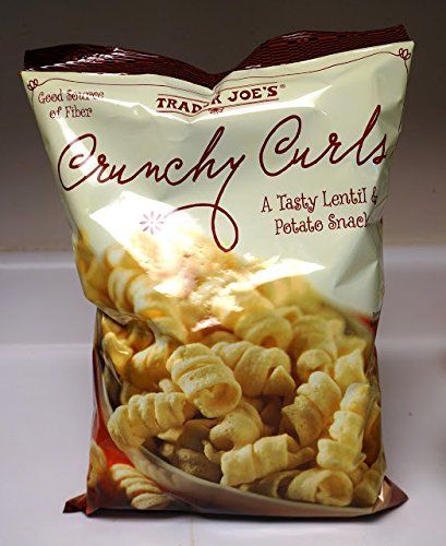 Trader Joe&#39;s Crunchy Curls 6 OZ (170g) - A Tasty Lentil Potato Snack