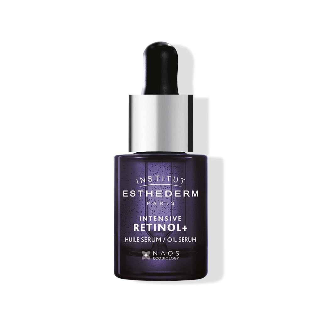 Institut Esthederm - Intensive Retinol Oil Serum - Face and Neck - Anti-aging - Wrinkles - Firming Serum - Sensitive Skin