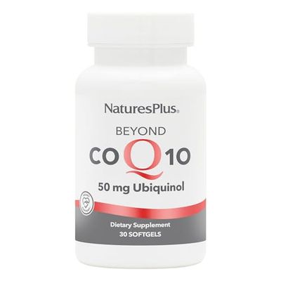 NaturesPlus Beyond CoQ10 50 mg - 30 Softgels - Provides High-Strength Ubiquinol - Supports Overall Well-Being - 30 Servings
