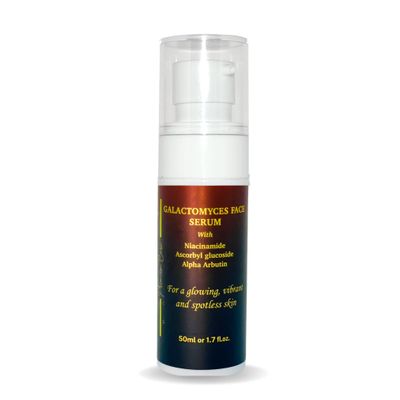 IVACHI Galactomyces Face Serum - Anti-Aging, Hydrating, Brightening, Repairing - Enriched with Amino Acids, Peptides, Vitamins, Niacinamide, Vitamin C, Alpha Arbutin, Hyaluronic Acid 1.7 Fl Oz