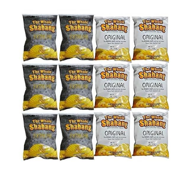 The Whole Shabang Original Potato Chips, 13 Pack, Assorted Packaging
