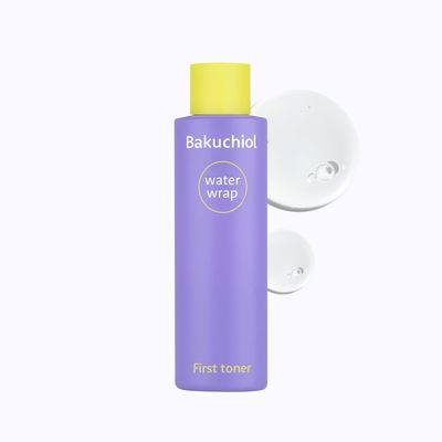 CHARMZONE Bakuchiol WaterWrap First Toner 99 Pure Bakuchiol Alternative to Retinol, Triple Collagen Intense Firming Revitalizing, Pore Reducing Korean Skincare 7.1 fl.Oz.210ml