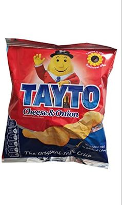 Tayto Crisps - Cheese Onion (6x25g)