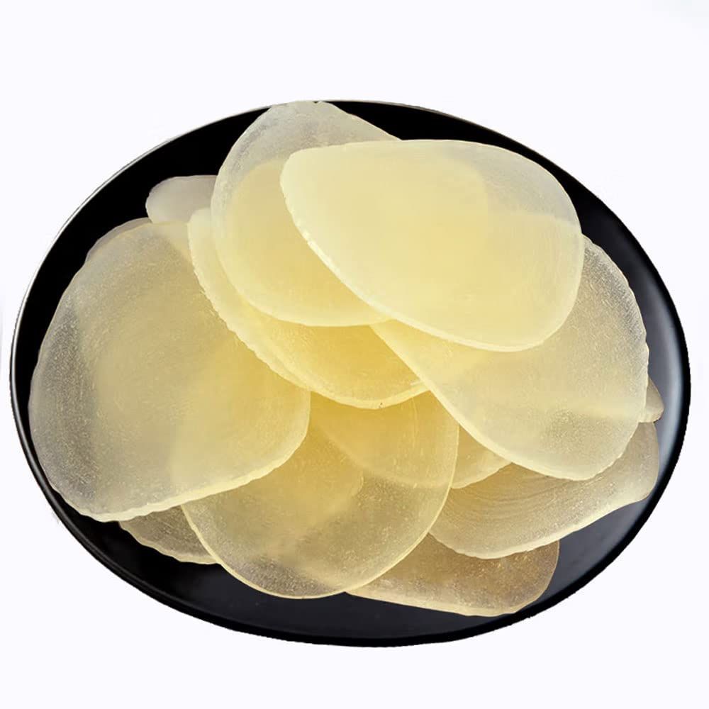 Uncooked Crispy and delicious prawn slices 12.34oz350g Prawn Cake with appetizer Fried shrimp flavored potato chips at home Childhood shrimp flavored potato chips Puffed food