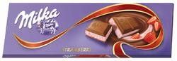 Milka Strawberry Creme Chocolate 250g