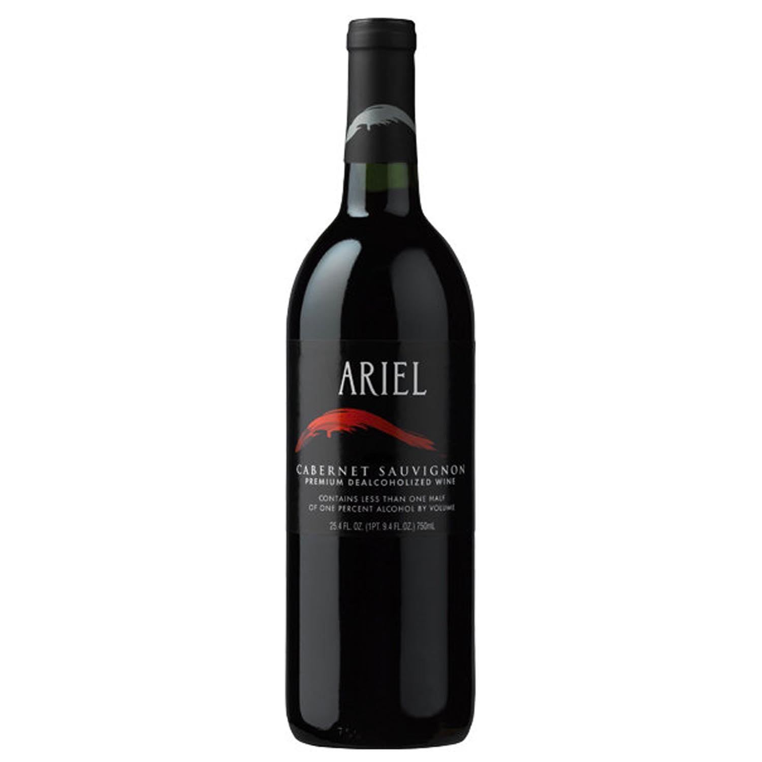Ariel Vineyards Chardonnay and Cabernet Sauvignon Dealcoholized Wine - Bundled by Louisiana Pantry (Combo, 2 Pack)