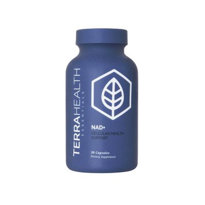 Terra Health Essentials NAD - Cellular Energy, Metabolic Repair, Healthy Aging of Heart, Brain Muscle - All Natural, 30 Day Supply
