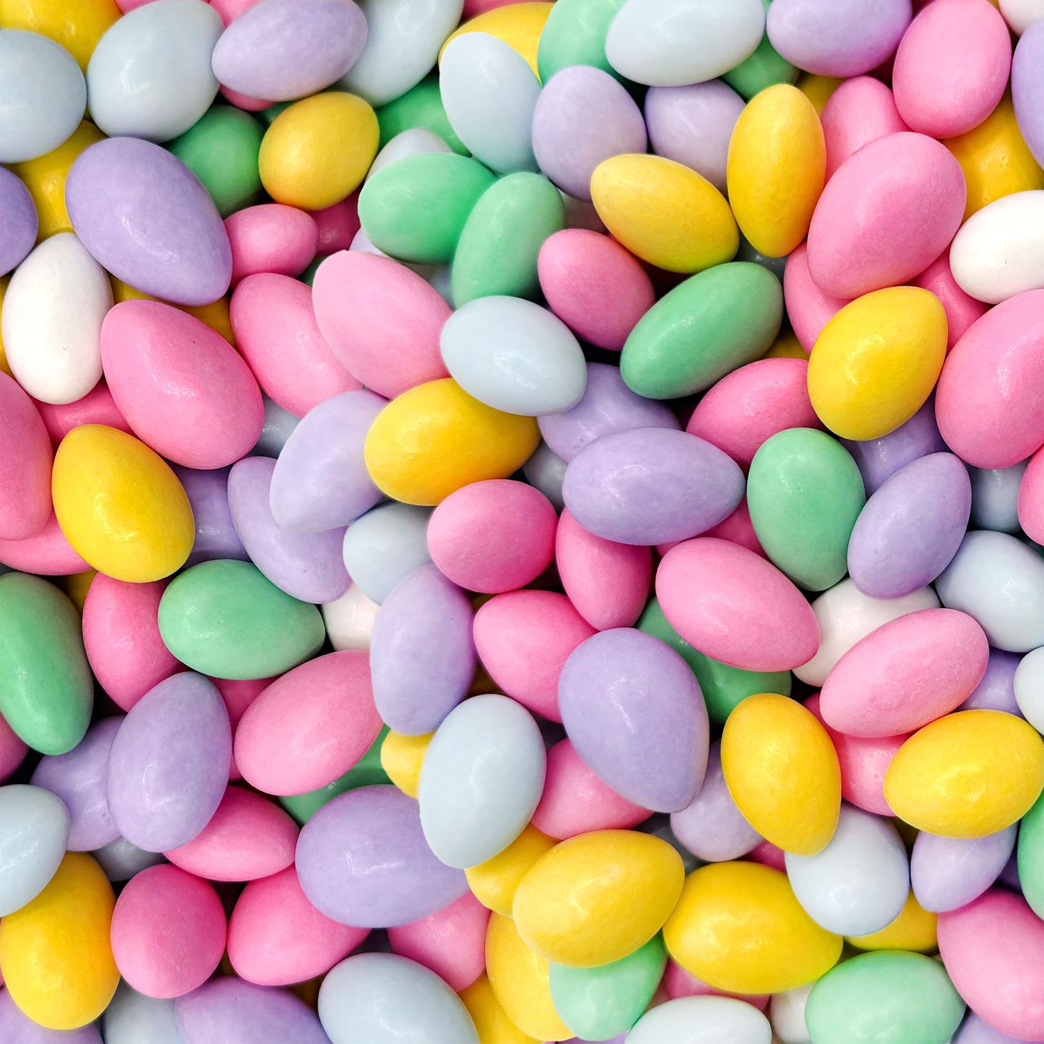 Jordan Almonds Candy 1-Pound Bag Pastel Colored Classic Party Favor