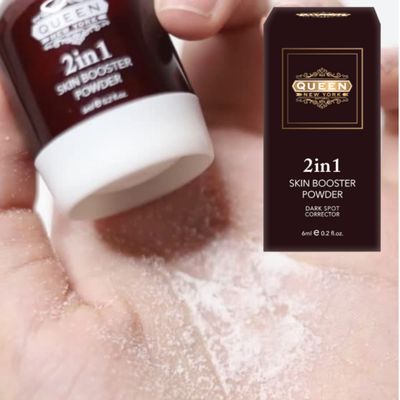 QUEEN 2in1 Booster Power: Radiance Brightening Elixir, elevate your routine for brighter, healthier skin and boosting ritual. Add instant Glow to any skincare routine.
