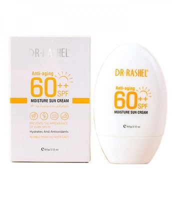 DR.RASHEL Dr Rashel Anti Aging 60 SPF Moisture Sun Cream, Size 60g, 2.12 Oz (Pack Of 1)