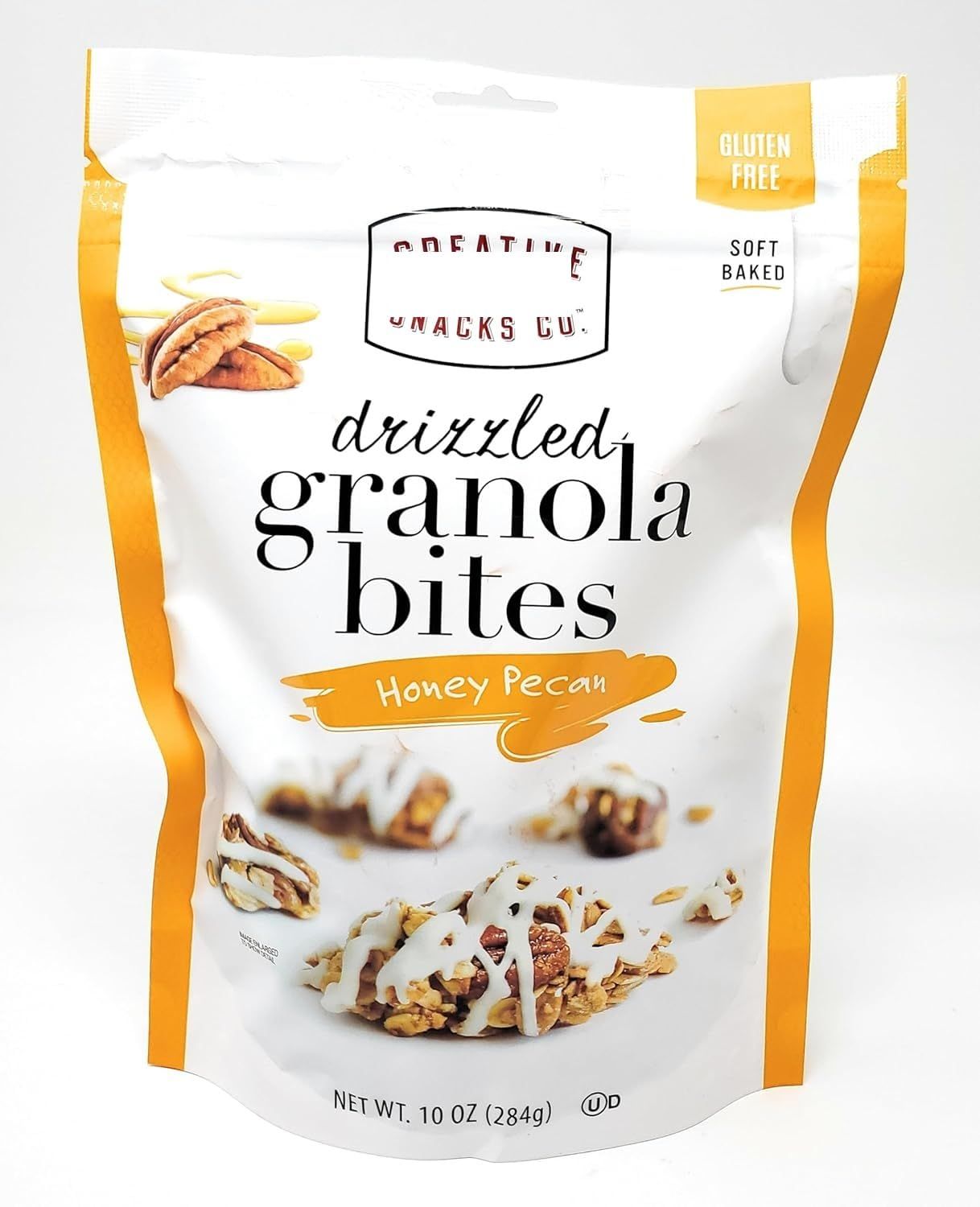Honey Pecan Drizzled Granola Bites, Gluten Free, Soft Baked, 10oz284g (Pack of 1)