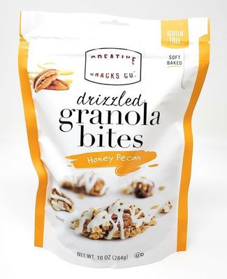Honey Pecan Drizzled Granola Bites, Gluten Free, Soft Baked, 10oz284g (Pack of 1)