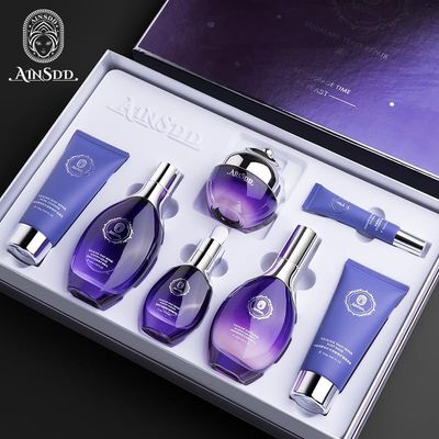 R RadiantRise Anti-Aging 7 Piece Skincare Set Anti-Wrinkle Skin Care Kit for Women