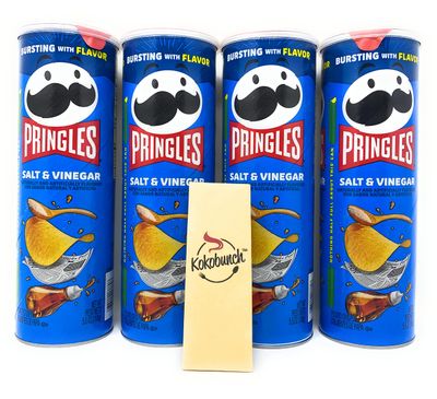 Potato Chips Snacks Salt and Vinegar 4PK - 5.5 oz