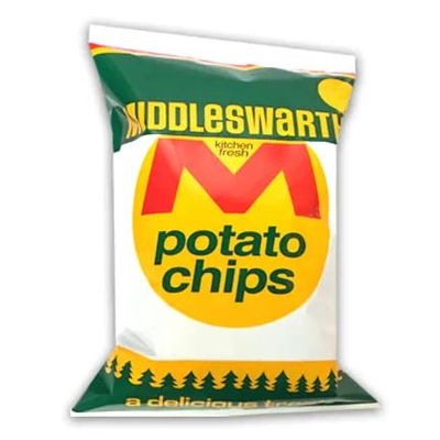 Middleswarth Kitchen Fresh Potato Chips- 1.5 oz. Bags, Pack of 12 (Original)
