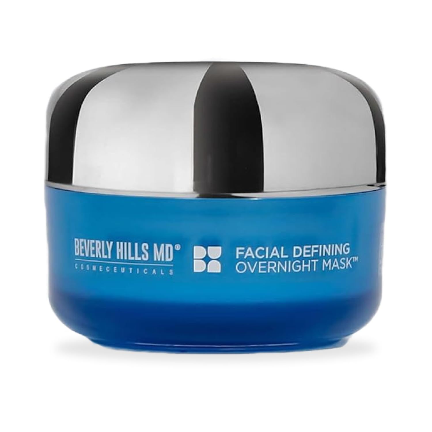 Beverly Hills MD Facial Defining Overnight Mask- Nightly Face Cream for Defining Supporting Plump, Smooth Skin - Visibly Combat Signs of Aging wShea Butter, Coconut, Chamomile