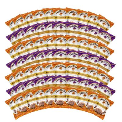 Undercover Chocolate Quinoa Crisps - Milk Chocolate Variety Pack 70-Count, Individually Wrapped Crisps Gluten Free, Nut-Free, Allergen Friendly, Kosher
