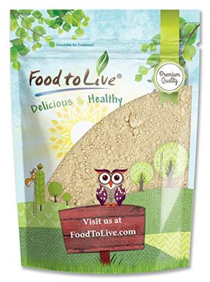 Food to Live - Black Maca Powder, 1 Pound - Finely Ground Raw Dried Root, Kosher, Vegan, Non-Gelatinized Powder, Bulk. Energizing Superfood Supplement