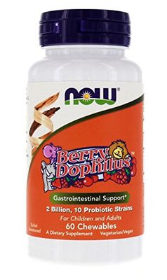 NOW Foods BerryDophilus, 60 Count (Pack of 2)