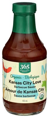 365 By Whole Foods Market, Organic Kansas City BBQ Sauce, 18 Ounce