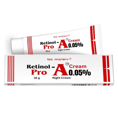 Bio Mystery Retinol 0.05 For Night Repair Cream, Face Moisturizer for Wrinkle Reduction, Non-Greasy Formula for Daily Use 1.0 Oz