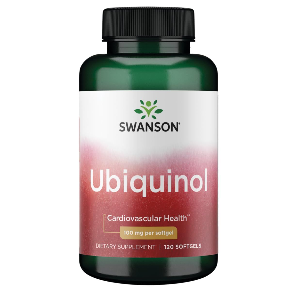 Swanson Ubiquinol 100 Milligrams 120 Sgels