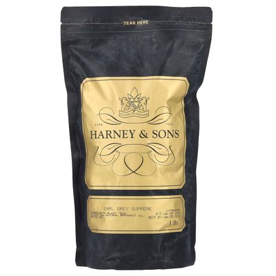 Harney Sons Earl Grey Supreme Tea, Loose leaf 16 ounce (pack of 1)